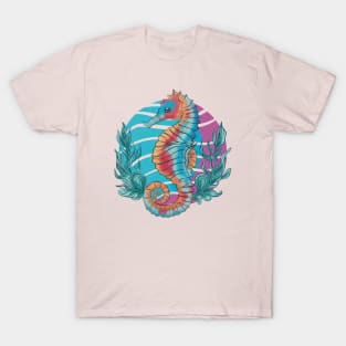 Colorful Seahorse T-Shirt